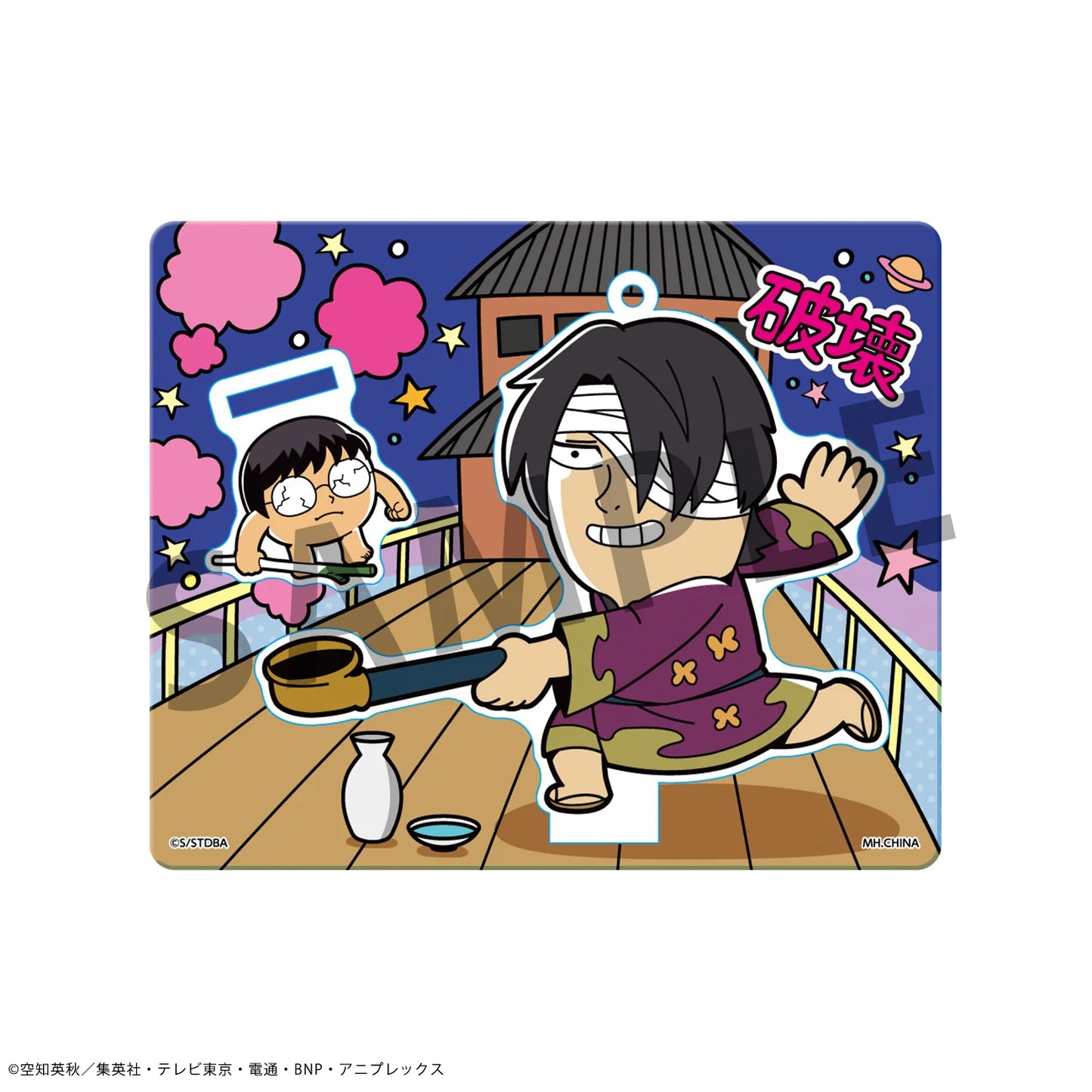 Gintama x Okawabukubu Gintama Oshanti Acrylic Mascot (8pc per box)