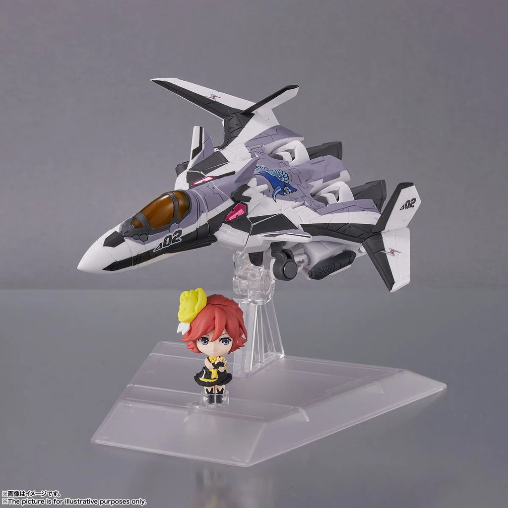 Tamashii Nations Tiny Session VF-31F Siegfried Kaname Buccaneer Action Figure