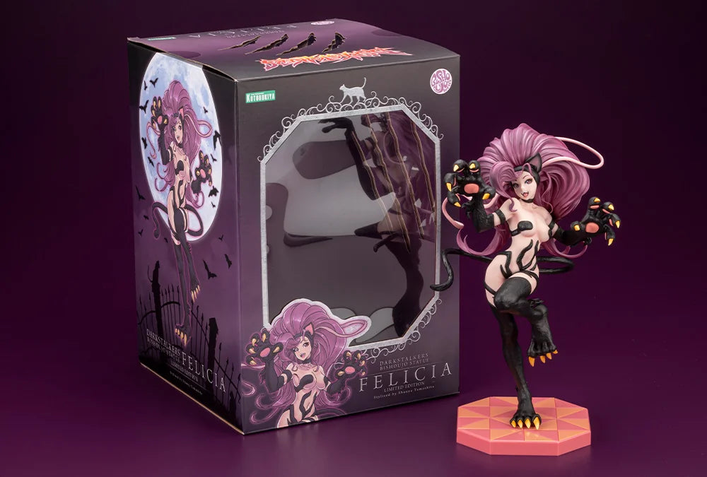 Kotobukiya Darkstalkers Felicia Limited Edition Bishoujo Statue
