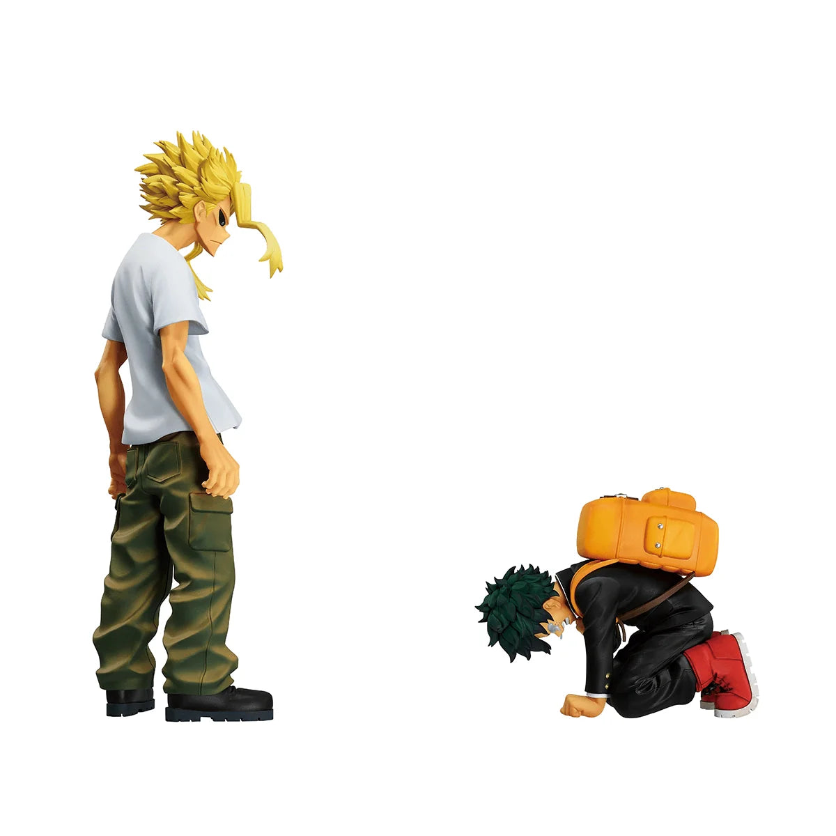 Bandai Spirits Ichibansho Izuku Midoriya & All Might Statue