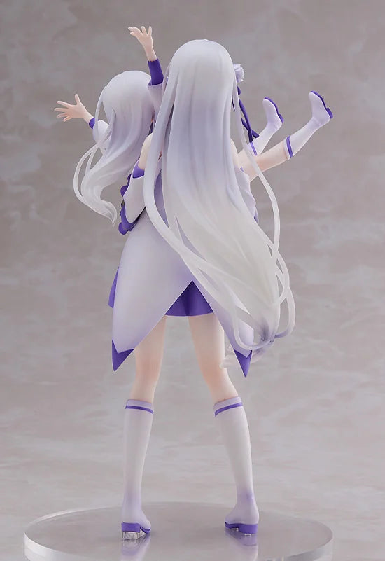 SEGA Re:ZERO Emilia & Childhood Emilia Scale Figure