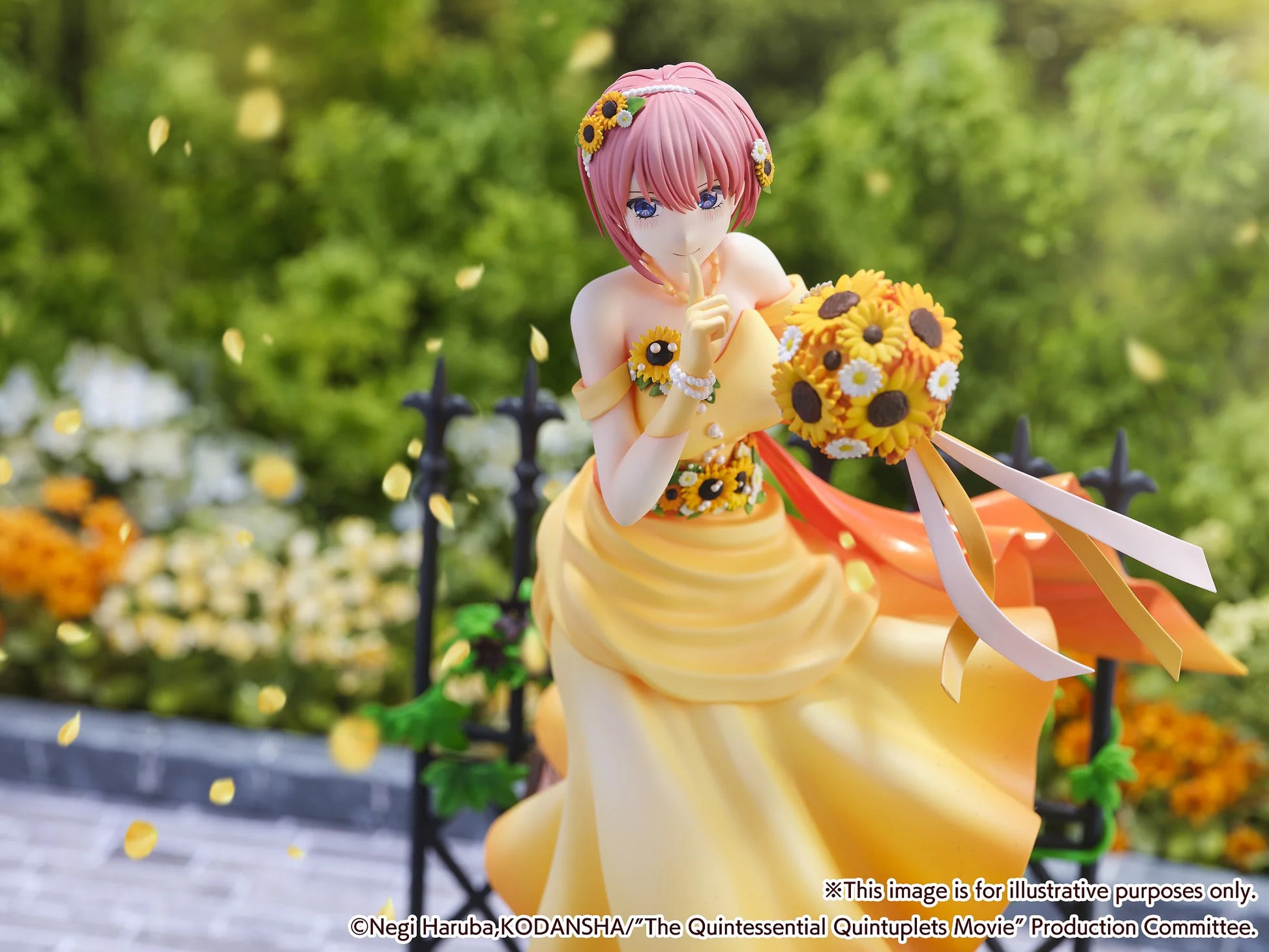 eStream Ichika Nakano Floral Dress Scale Figure