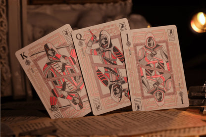 Assassin's Creed Legacy Ver. II Playing Cards - Garnet Hidden Blade Edition