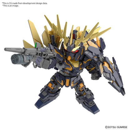 SD Gundam Cross Silhouette Unicorn Gundam 02 Banshee Destroy Mode Model Kit