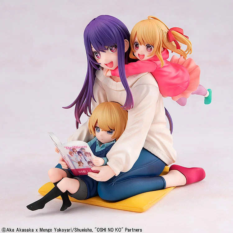 KADOKAWA Oshi no Ko Ai, Aqua & Ruby Scale Figure - Mother and Children