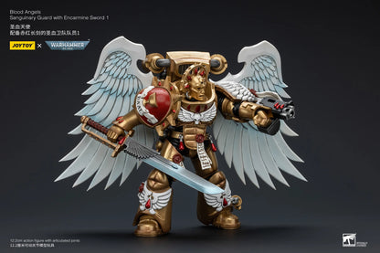Blood Angels Sanguinary Guard with Encarmine Sword 1
