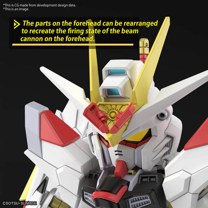 SD Gundam Cross Silhouette Mighty Strike Freedom Gundam Model Kit