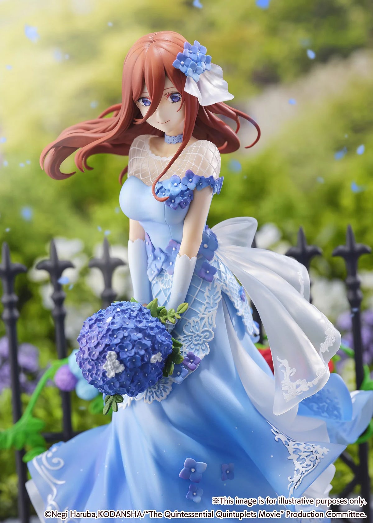eStream Miku Nakano Floral Dress Scale Figure The Quintessential Quintuplets