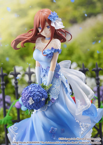 eStream Miku Nakano Floral Dress Scale Figure The Quintessential Quintuplets