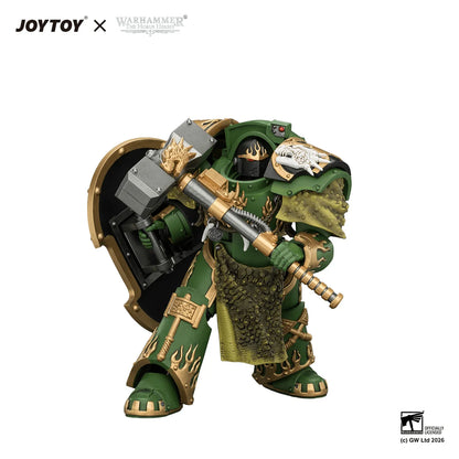 Salamanders Firedrake Terminator 1 with Thunder Hammer and Dragonscale Storm Shield