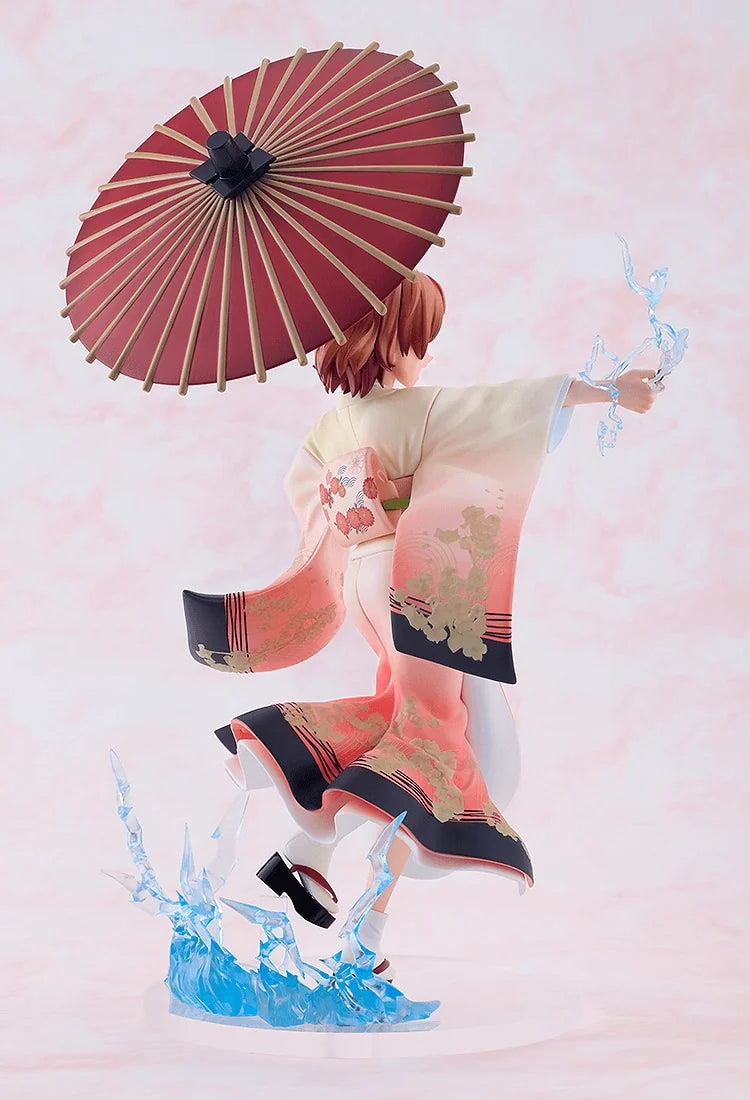 KADOKAWA Mikoto Misaka Furisode Kimono Scale Figure