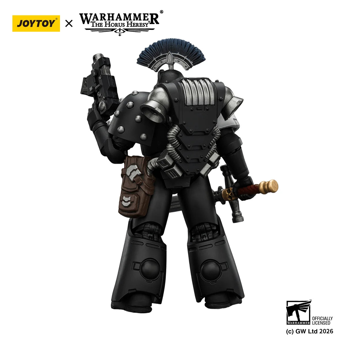 Raven Guard MkVI Tactical Sergeant with Power Sword, Bolter and Plasma Pistol