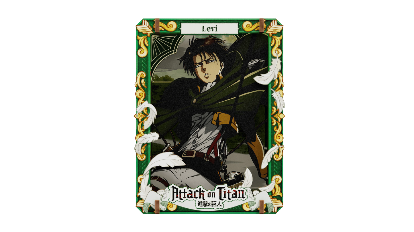 Attack on Titan Wooden Gallery - S (6 units/set) (Box of 6)