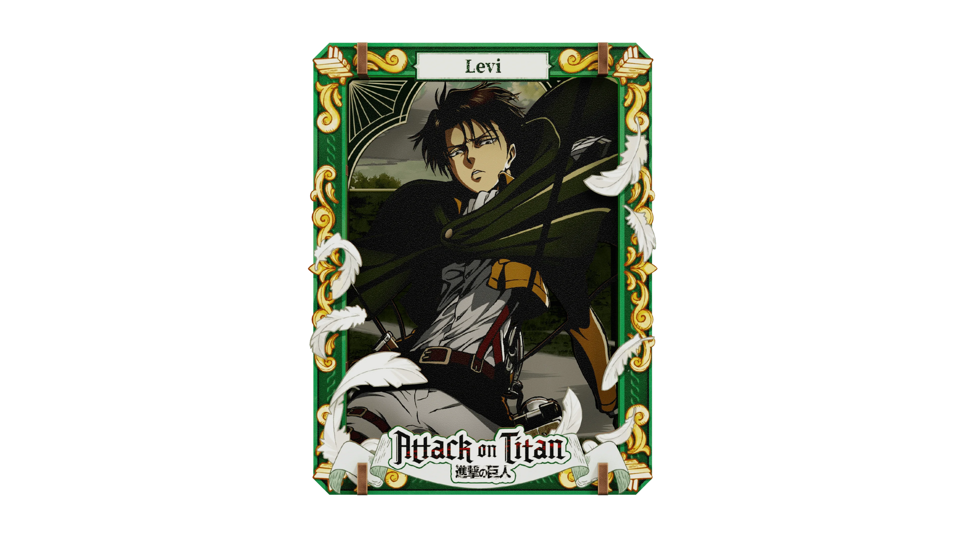 Attack on Titan Wooden Gallery - S (6 units/set) (Box of 6)