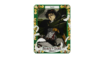 Attack on Titan Wooden Gallery - S (6 units/set) (Box of 6)