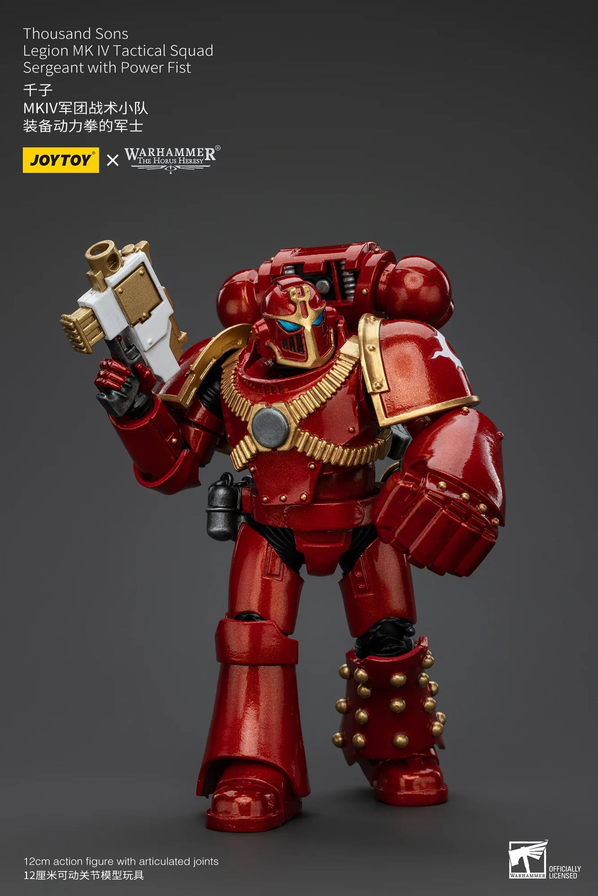 Joy Toy Warhammer 40K Thousand Sons Legion MK IV Tactical Squad Sergeant Action Figure