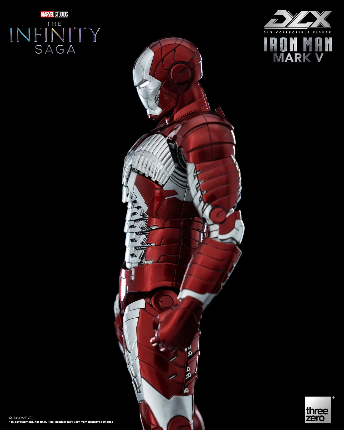 threezero DLX Iron Man Mark 5 Action Figure