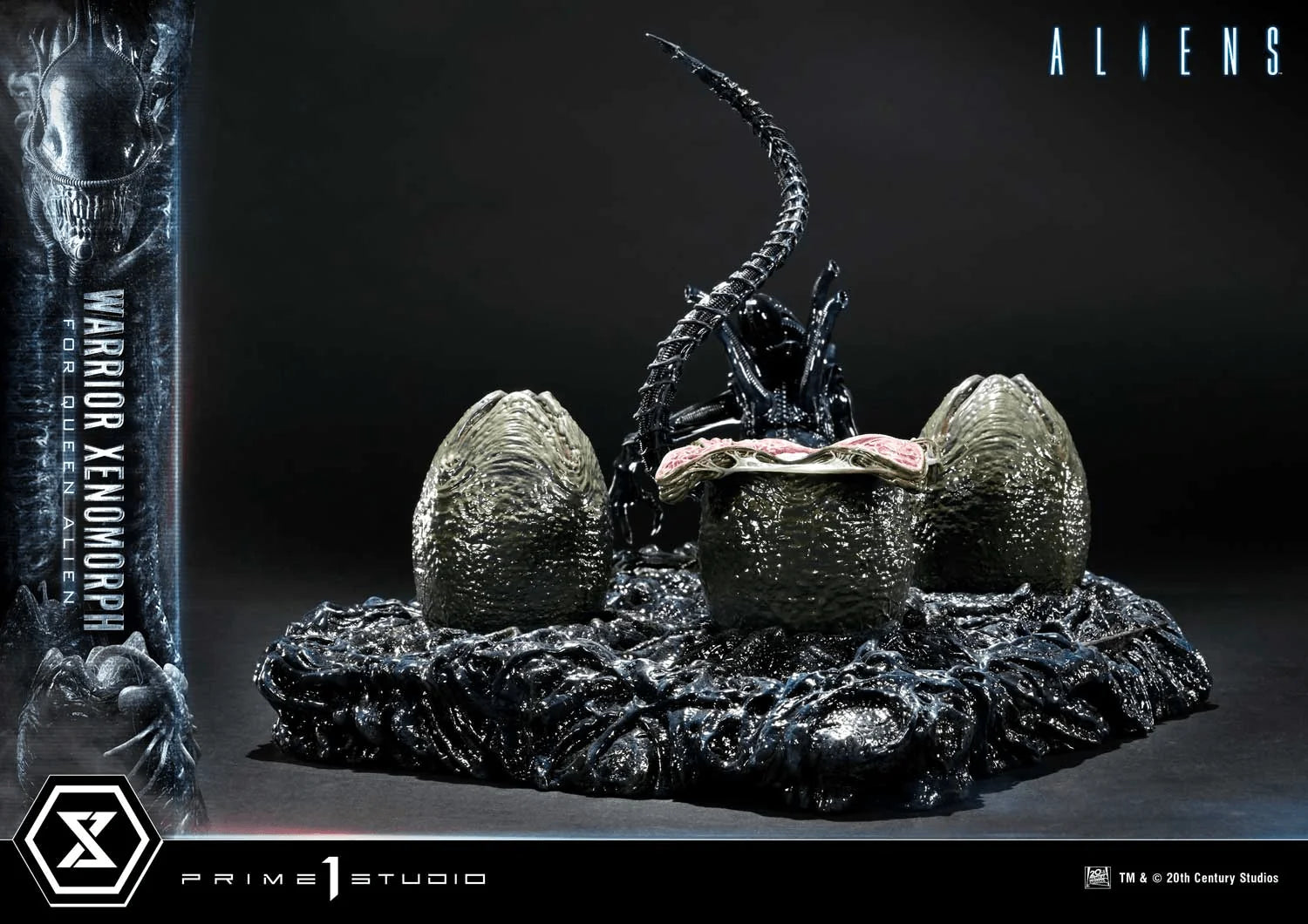Ultimate Diorama Masterline Aliens (Film) Warrior Xenomorph for Queen Alien