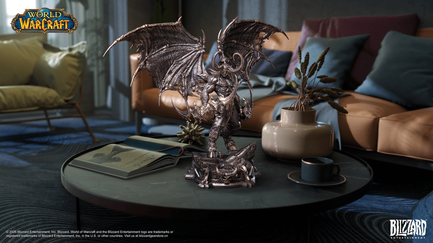 HEX Collectibles World of Warcraft Illidan Stormrage 1/10 Scale Polystone Statue