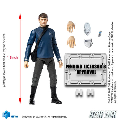 HIYA TOYS Exquisite Mini Series 1/18 Scale Star Trek 2009 McCoy Action Figure