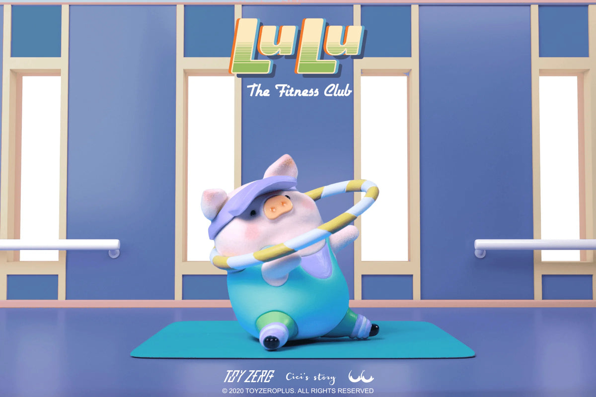 LuLu the Piggy - Fitness Club Series (Box of 8)