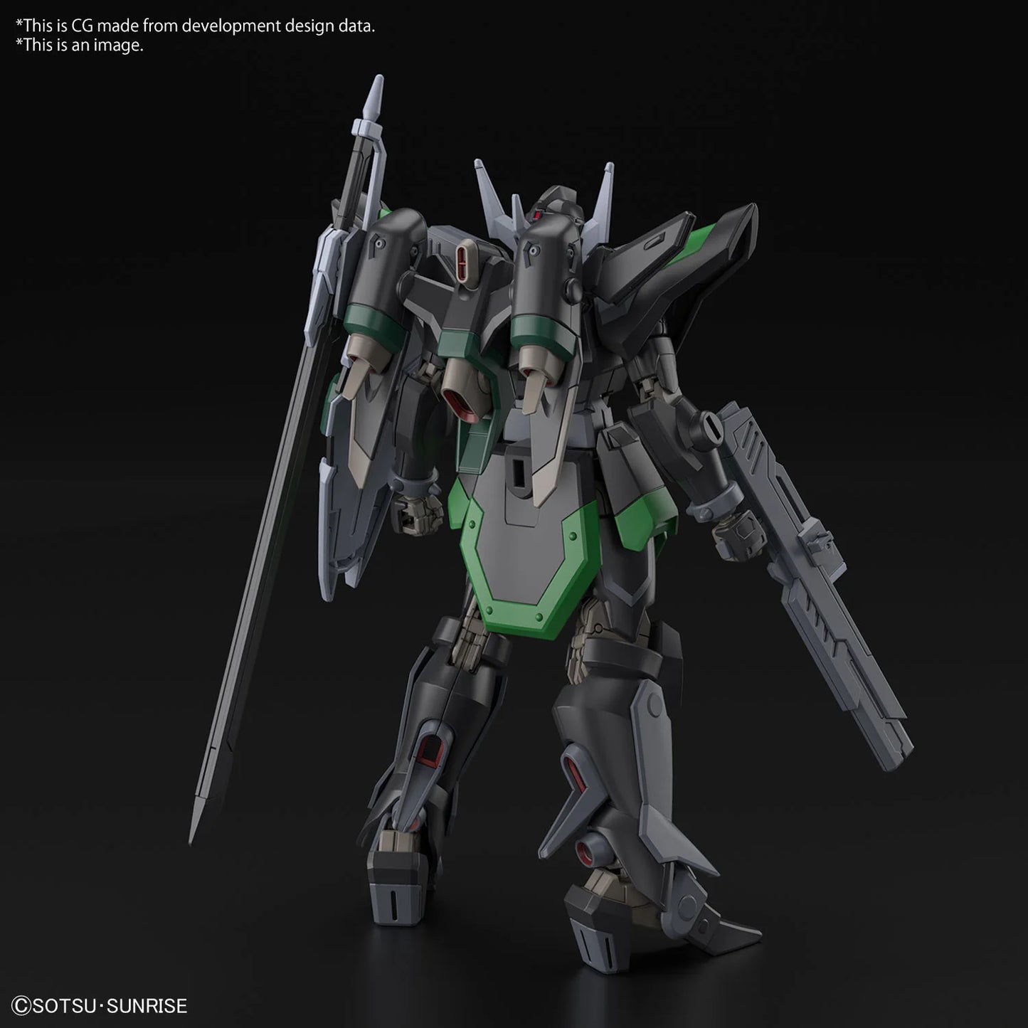 HGCE 1/144 #247 Black Knight Squad Rud-ro.A (Griffin Arbalest Custom)