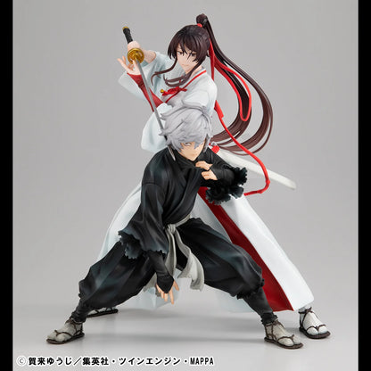 MegaHouse Lucrea Gabimaru & Sagiri Yamada Asaemon Figure Set