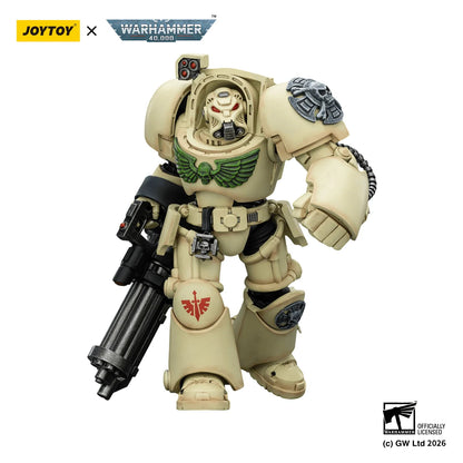 Dark Angels Deathwing Terminator 3 with Power Fist and Assault Cannon