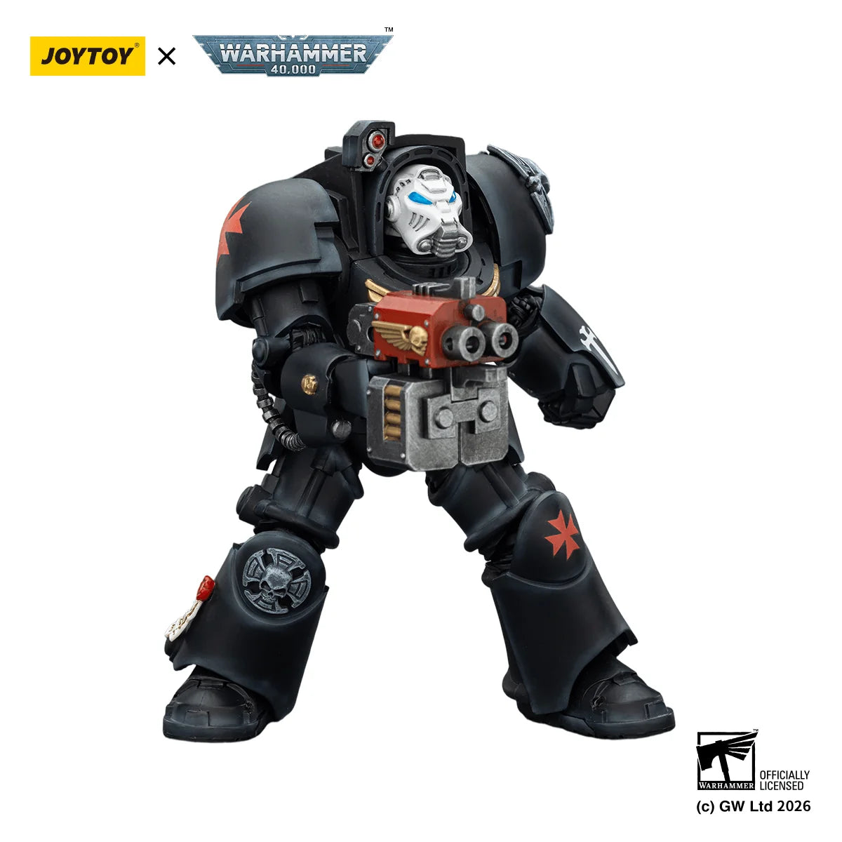 BlackTemplars Terminator 2 with Power Fist and Storm Bolter