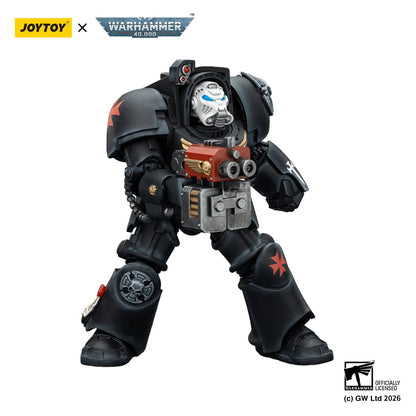 BlackTemplars Terminator 2 with Power Fist and Storm Bolter