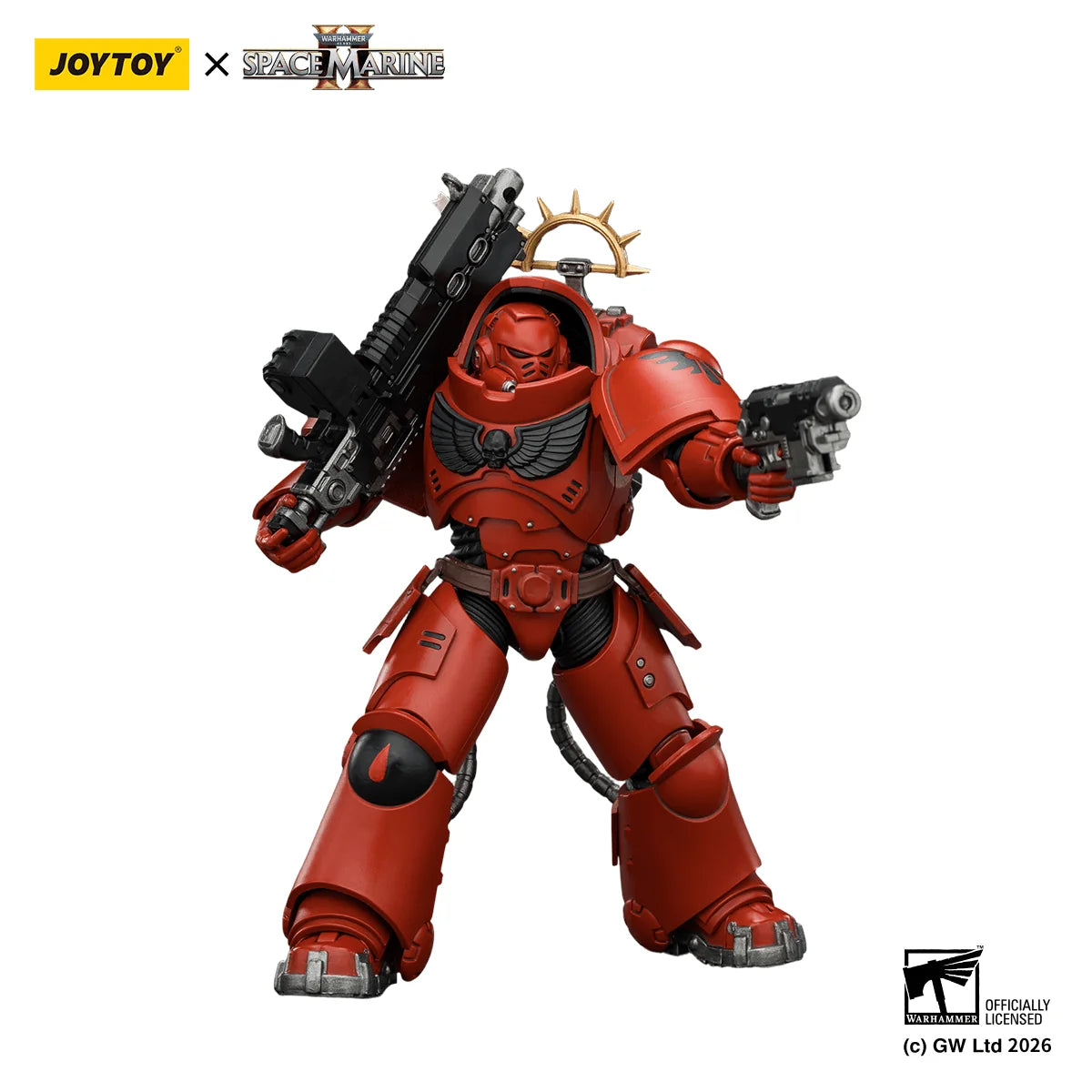 Game Edition Blood Angels Heavy Intercessor with Heavy Bolt Rifle and Bolt Pistol