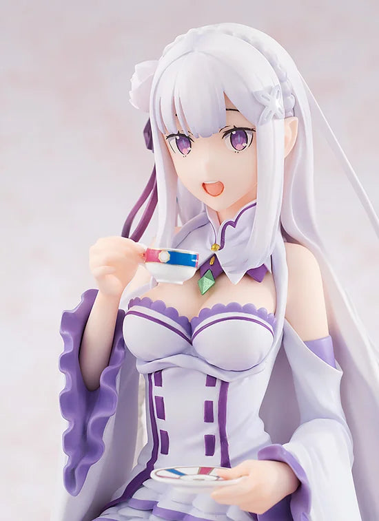 Emilia Tea Party Ver. Scale Figure Re:ZERO