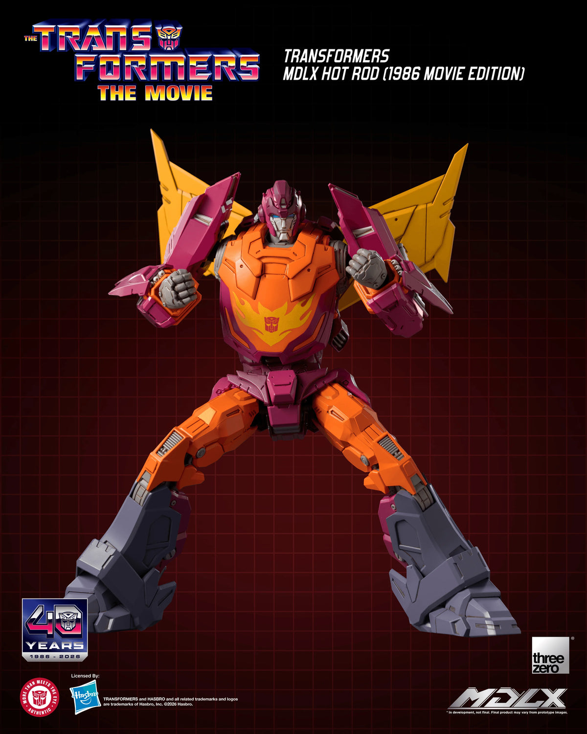 Transformers MDLX Hot Rod (1986 Movie Edition)