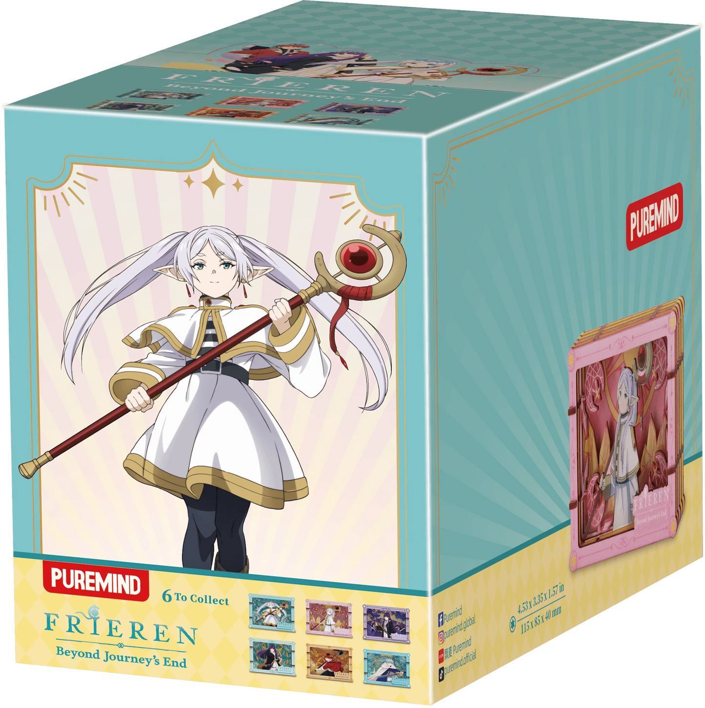 Frieren Wooden Gallery - The Chapter of Magic - S (6 units/set) (Box of 6)