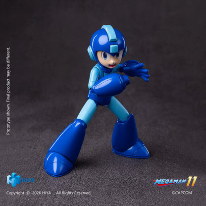 HIYA Exquisite Basic Series None Scale 4.7 Inch Mega Man Original Series Mega Man Action Figure