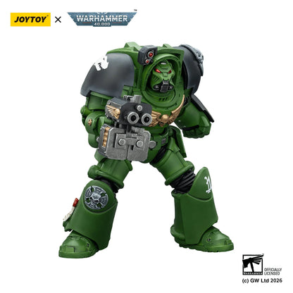 Salamanders Terminator 2 with Power Fist and Storm Bolter
