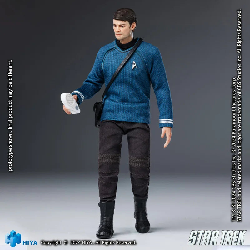 HIYA TOYS Exquisite Super Series 1/12 Dr. McCoy Action Figure Star Trek 2009