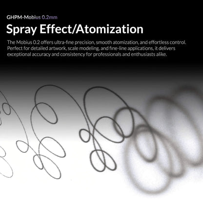 Gaahleri Mobius 0.2mm Airbrush