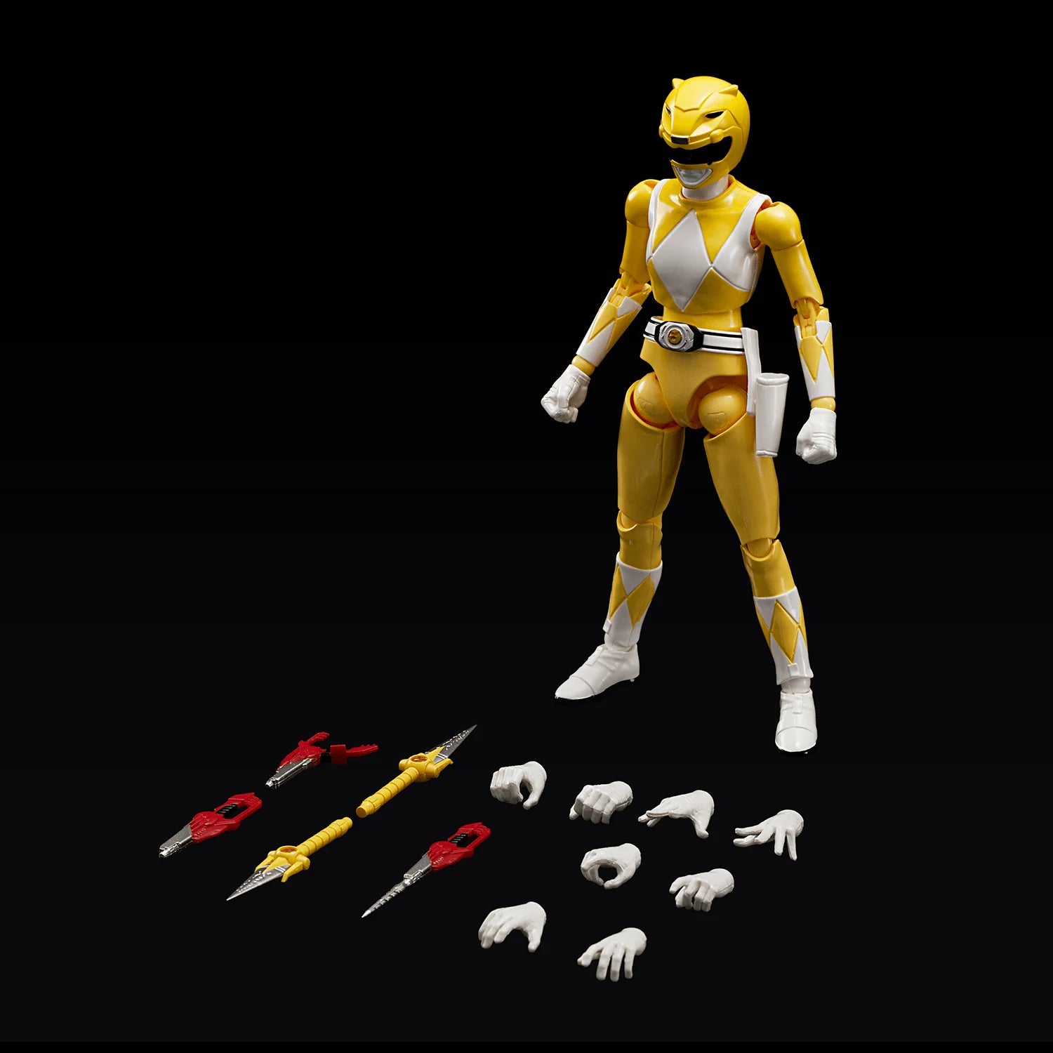Flame Toys Furai Model Yellow Ranger Plastic Model Kit