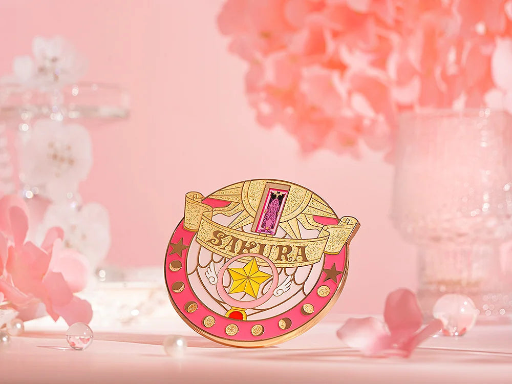 GoodSmile Moment Cardcaptor Sakura 25th Anniversary Rotating Metal Badge