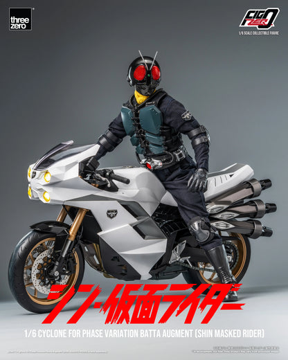 threezero FigZero 1/6 Cyclone Motorcycle - Shin Masked Rider Batta Augment