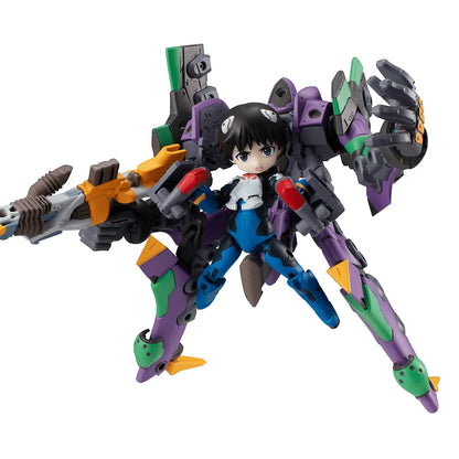 Desktop Army Evangelion Ikari Shinji & Evangelion Unit-01 Figure