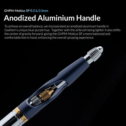 Gaahleri Premium Series Mobius SP Siphon Feed Airbrush