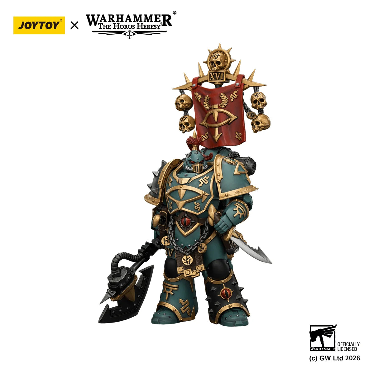 Sons of Horus Vheren Ashurhaddon Master of the True Sons, with the Axe Serpentis