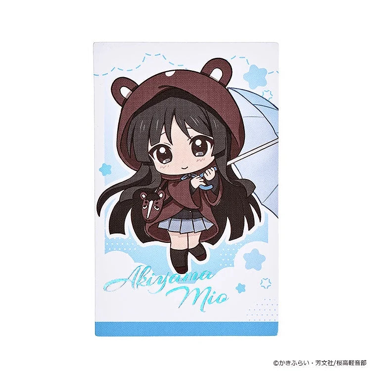 K-ON! Fluffy Rain Series Collectible Instant Photo-Style Card (2 Piece Set)
