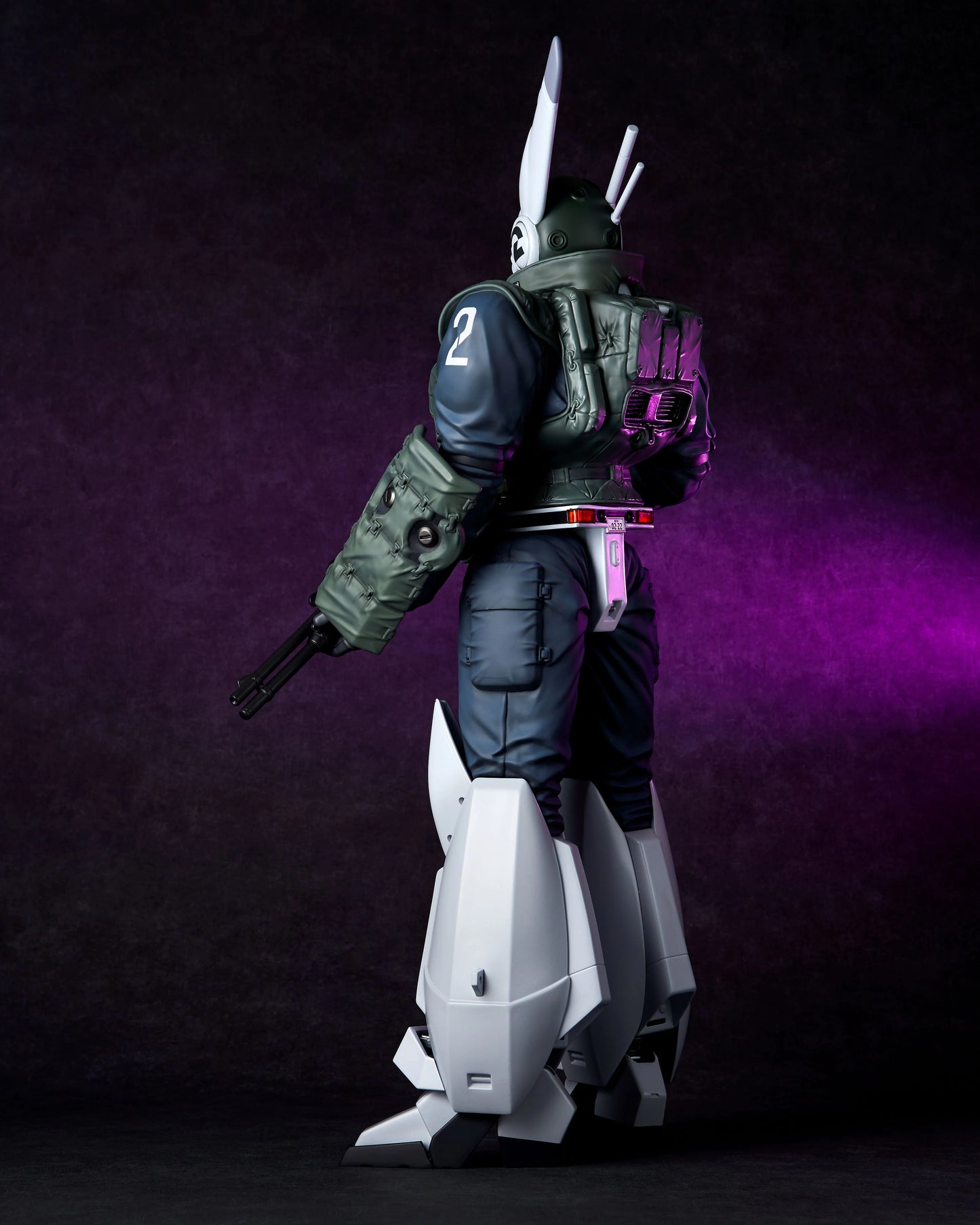 Kaiyodo Mega Sofvi Mobile Police Patlabor Ingram 2 Reactive Armor Unit Scale Figure