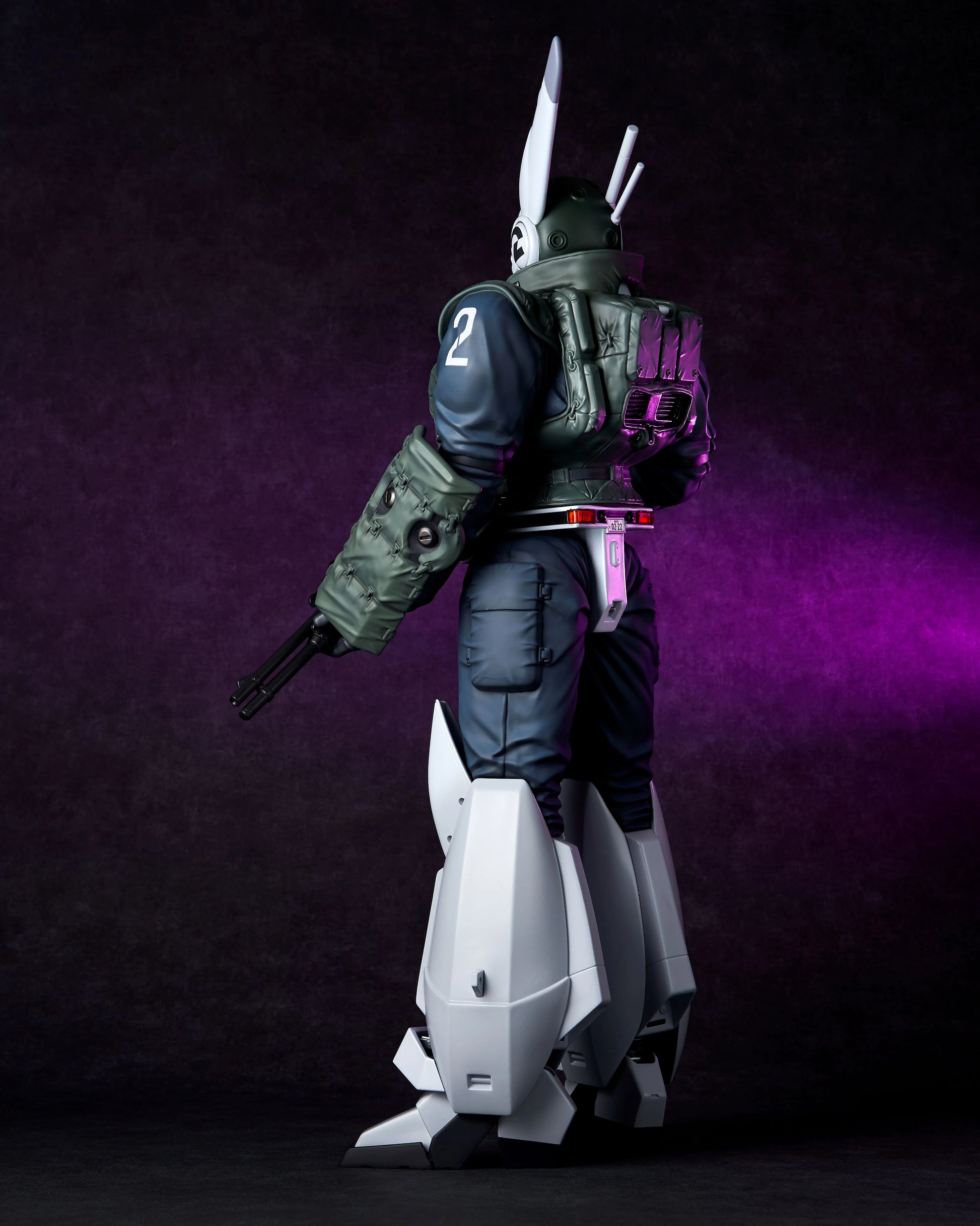 Kaiyodo Mega Sofvi Mobile Police Patlabor Ingram 2 Reactive Armor Unit Scale Figure