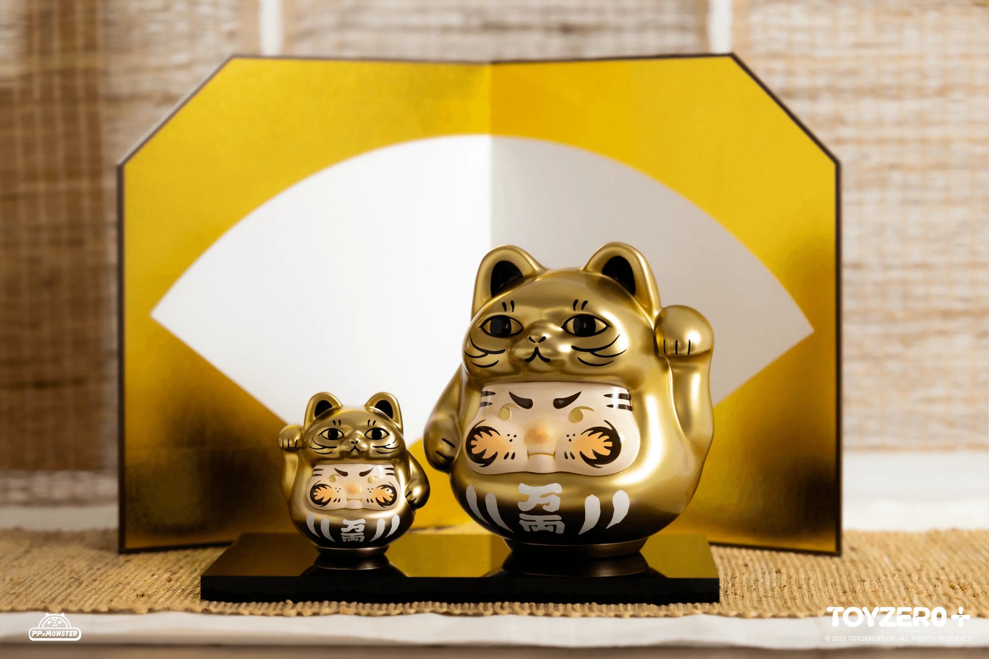 PP Lucky Cat Daruma (Golden cat edition)