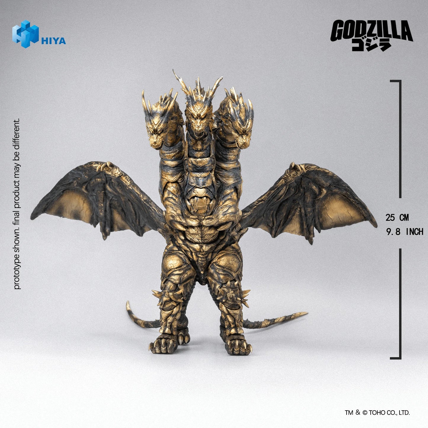 Hiya Toys Exquisite Basic Series Keizer Ghidorah Action Figure – Godzilla Final Wars 2004