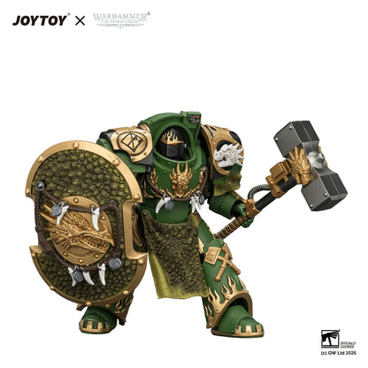 Salamanders Firedrake Terminator 1 with Thunder Hammer and Dragonscale Storm Shield